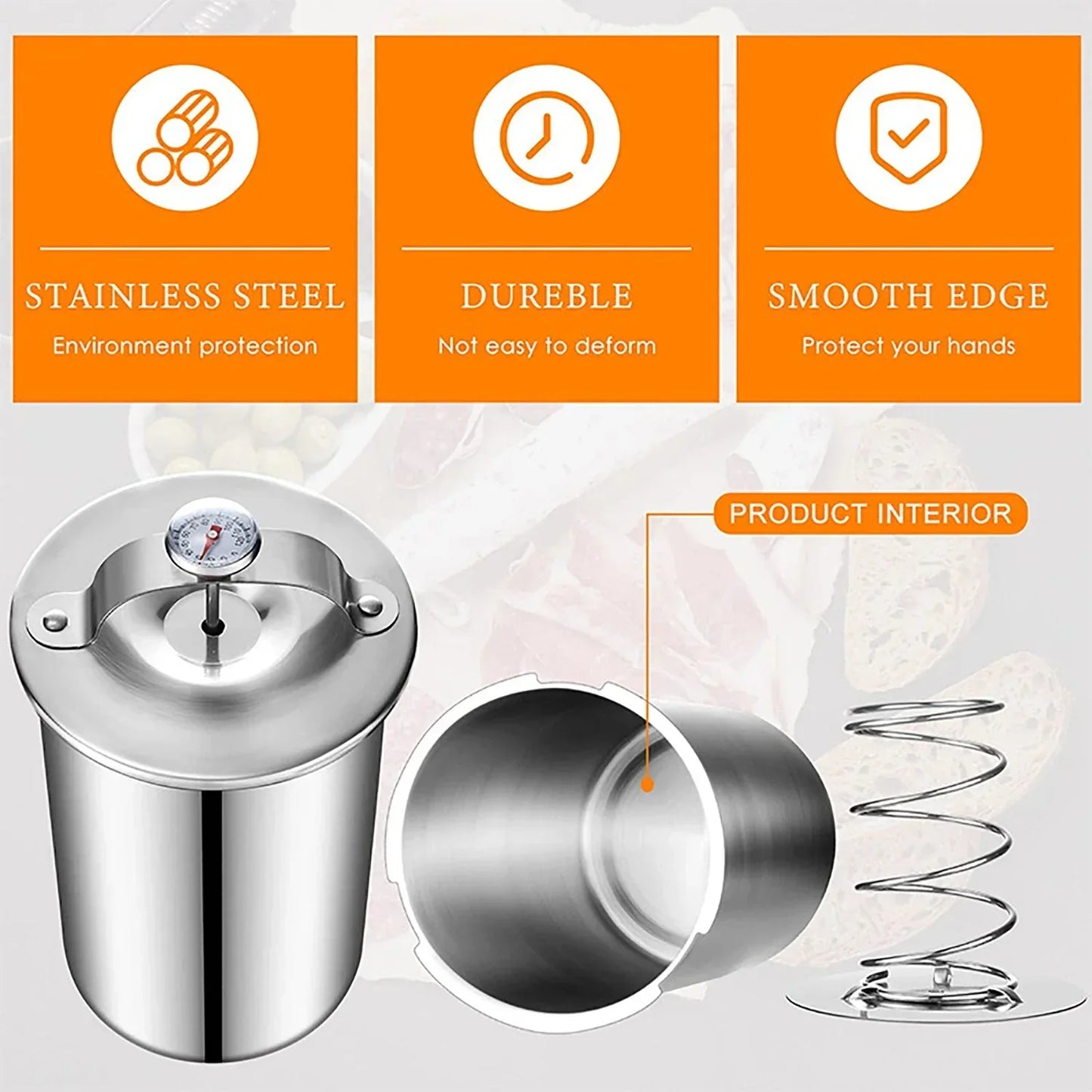 Premium Meat Press Cooker with Temperature Control