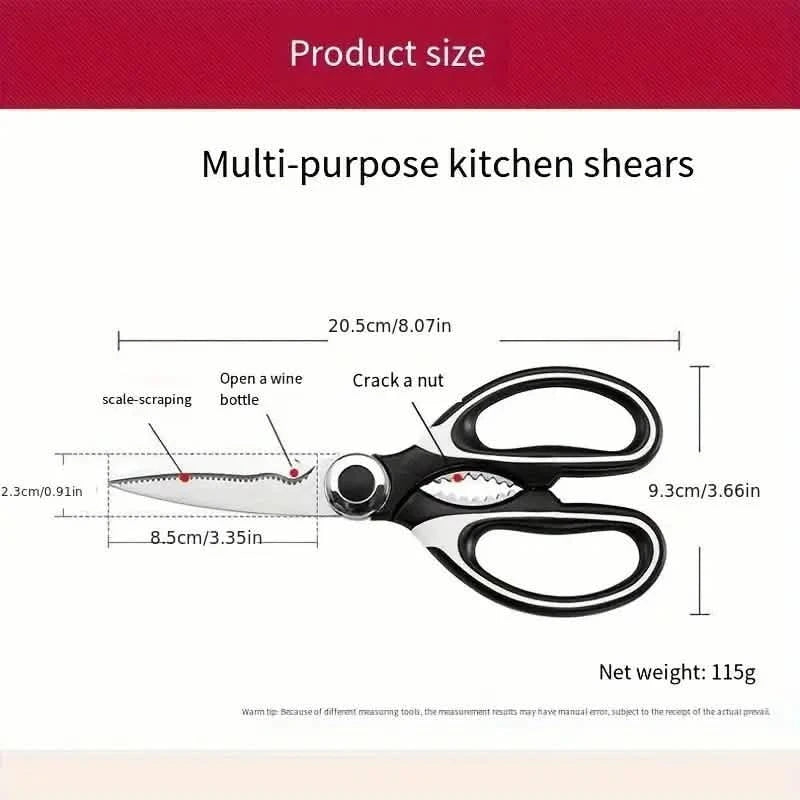 Sharp Stainless Steel Kitchen Shears