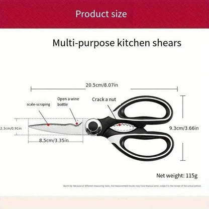 Sharp Stainless Steel Kitchen Shears