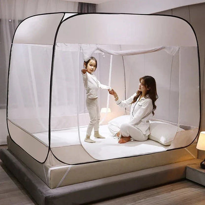 Starry Gray Portable Mosquito Net – Easy Insect Screen - Cofik