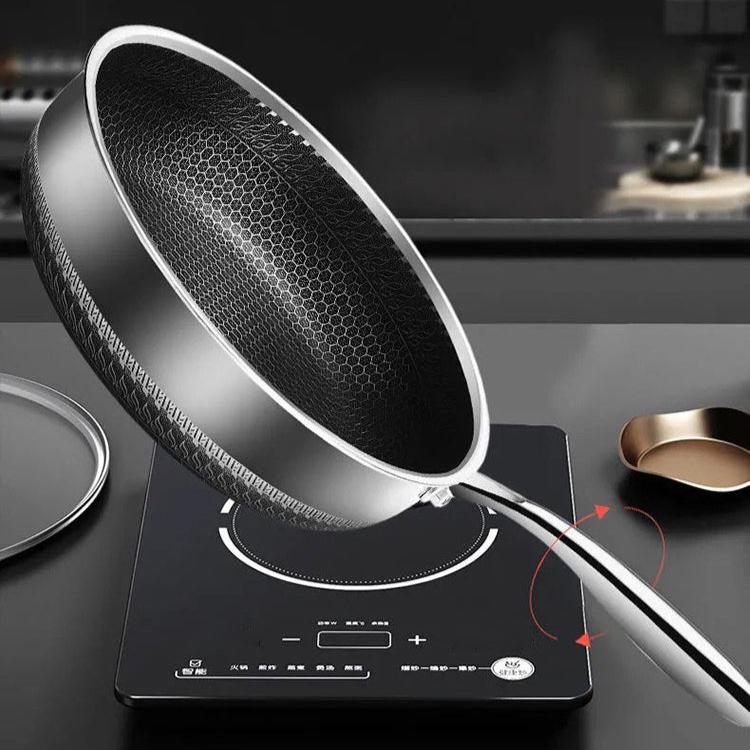 Premium Stainless Steel Non Stick Fry Pan