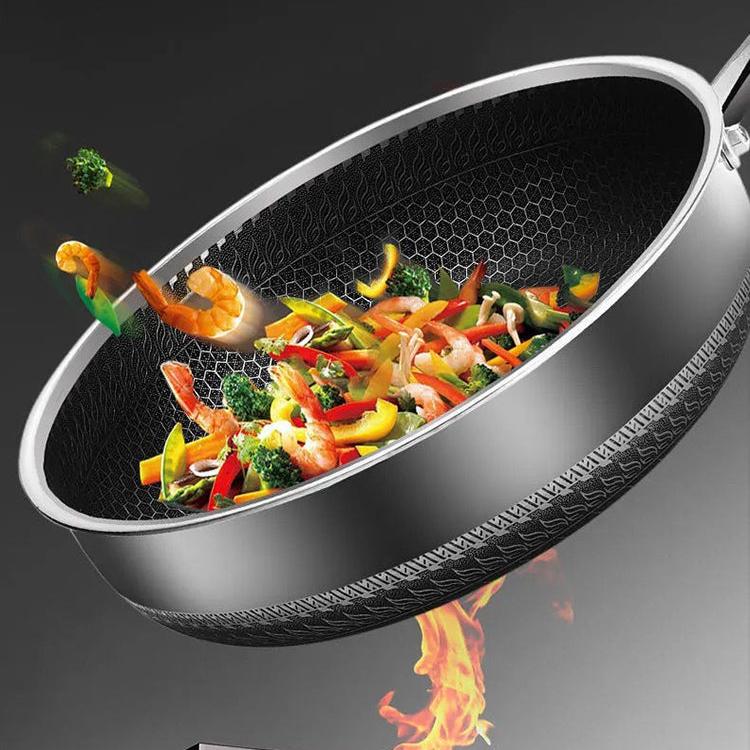 Premium Stainless Steel Non Stick Fry Pan