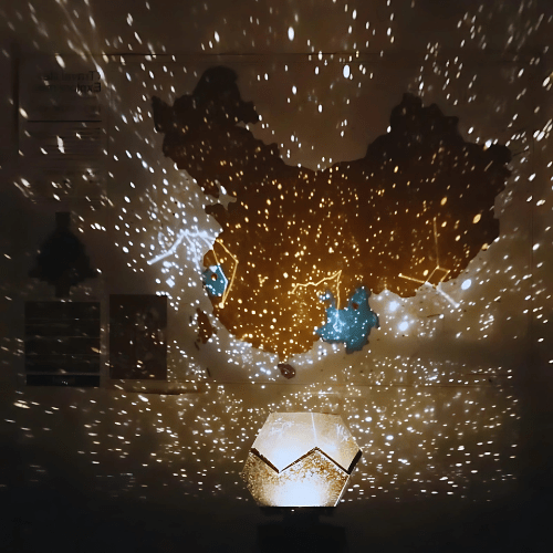 Cosmic Star Projector for Home Ceiling
