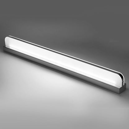 Sleek LED Vanity Light with Chrome Trim