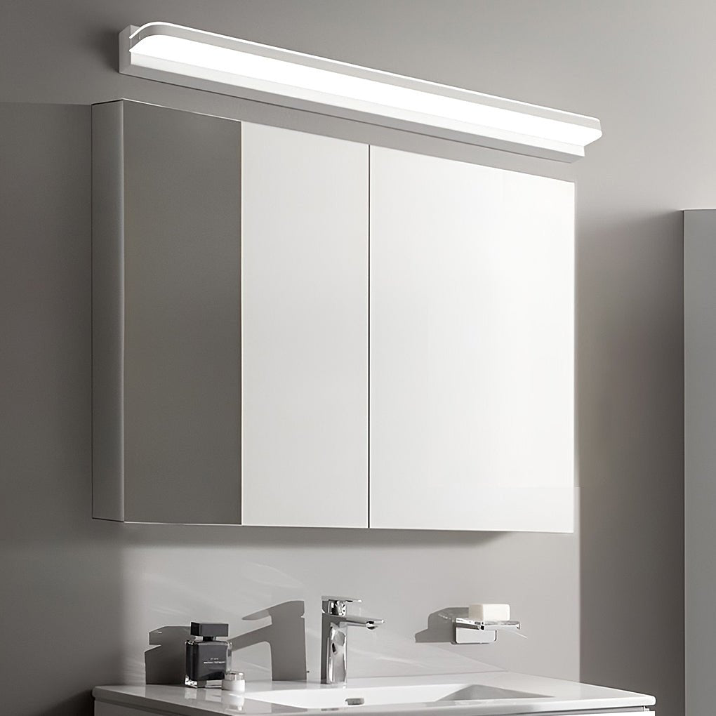 Sleek LED Vanity Light with Chrome Trim