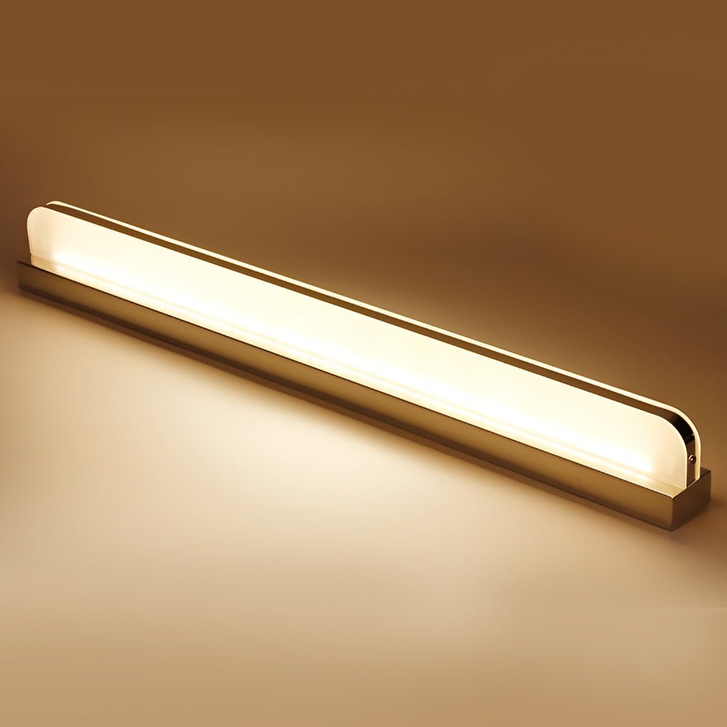 Sleek LED Vanity Light with Chrome Trim
