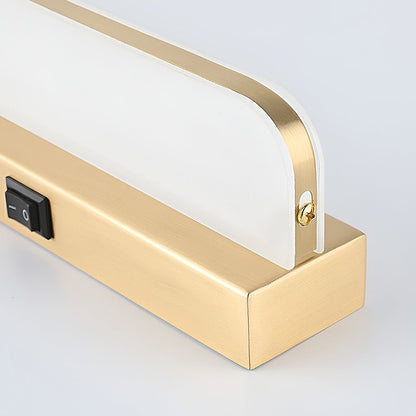 Sleek LED Vanity Light with Chrome Trim