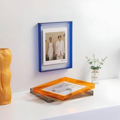 Transparent Acrylic Picture Frame Modern Display