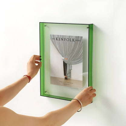 Transparent Acrylic Picture Frame Modern Display