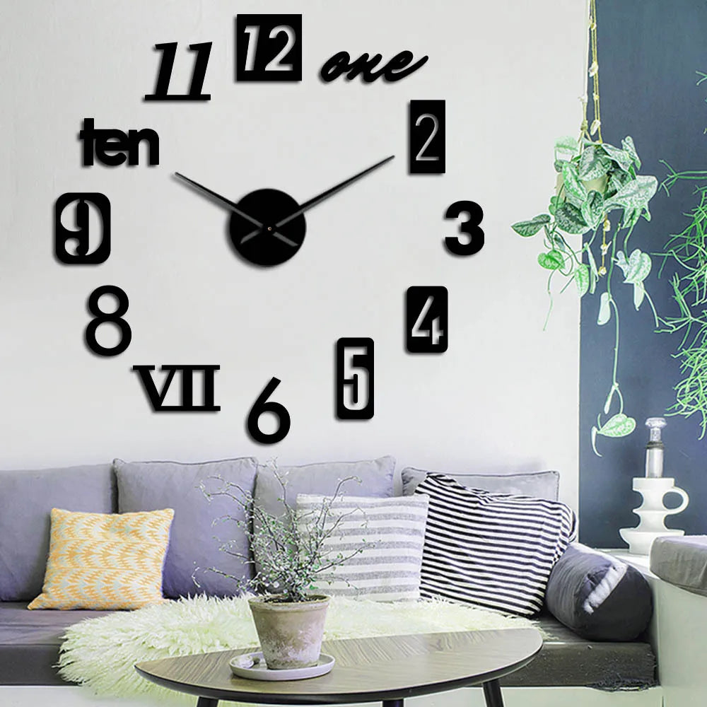 Big Contemporary Stylish Wall Clock - Cofik