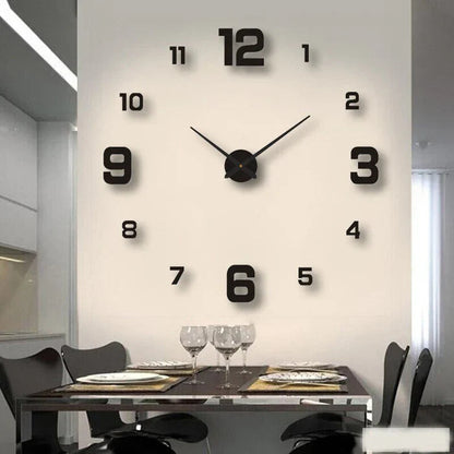 Stylish Big Wall Clock Decoration