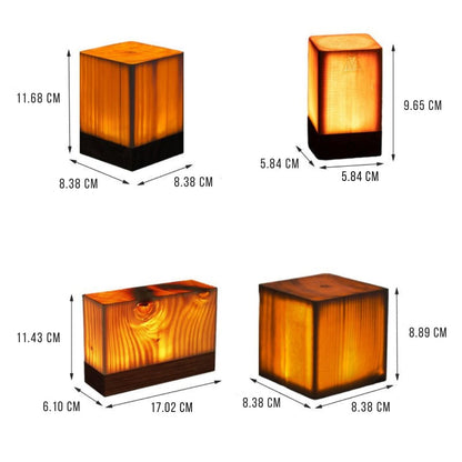 Modern Wooden Desk Light