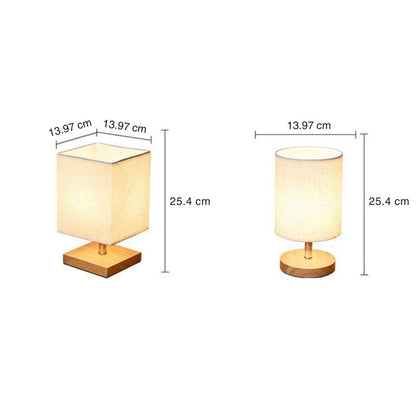 Simple Modern Wooden Desk Lamp