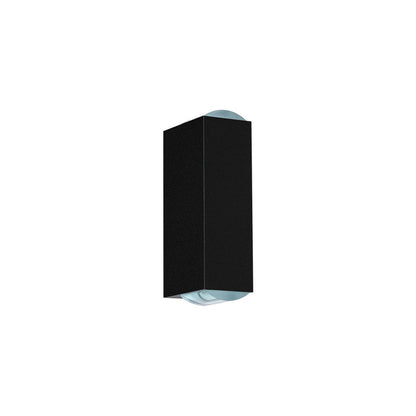 Sleek Dark Exterior LED Wall Light