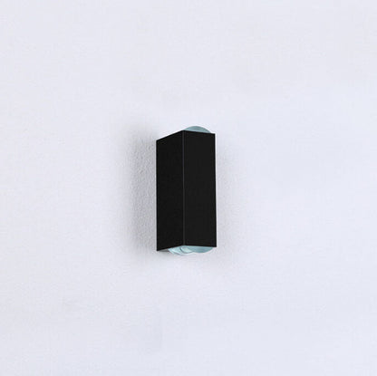 Sleek Dark Exterior LED Wall Light