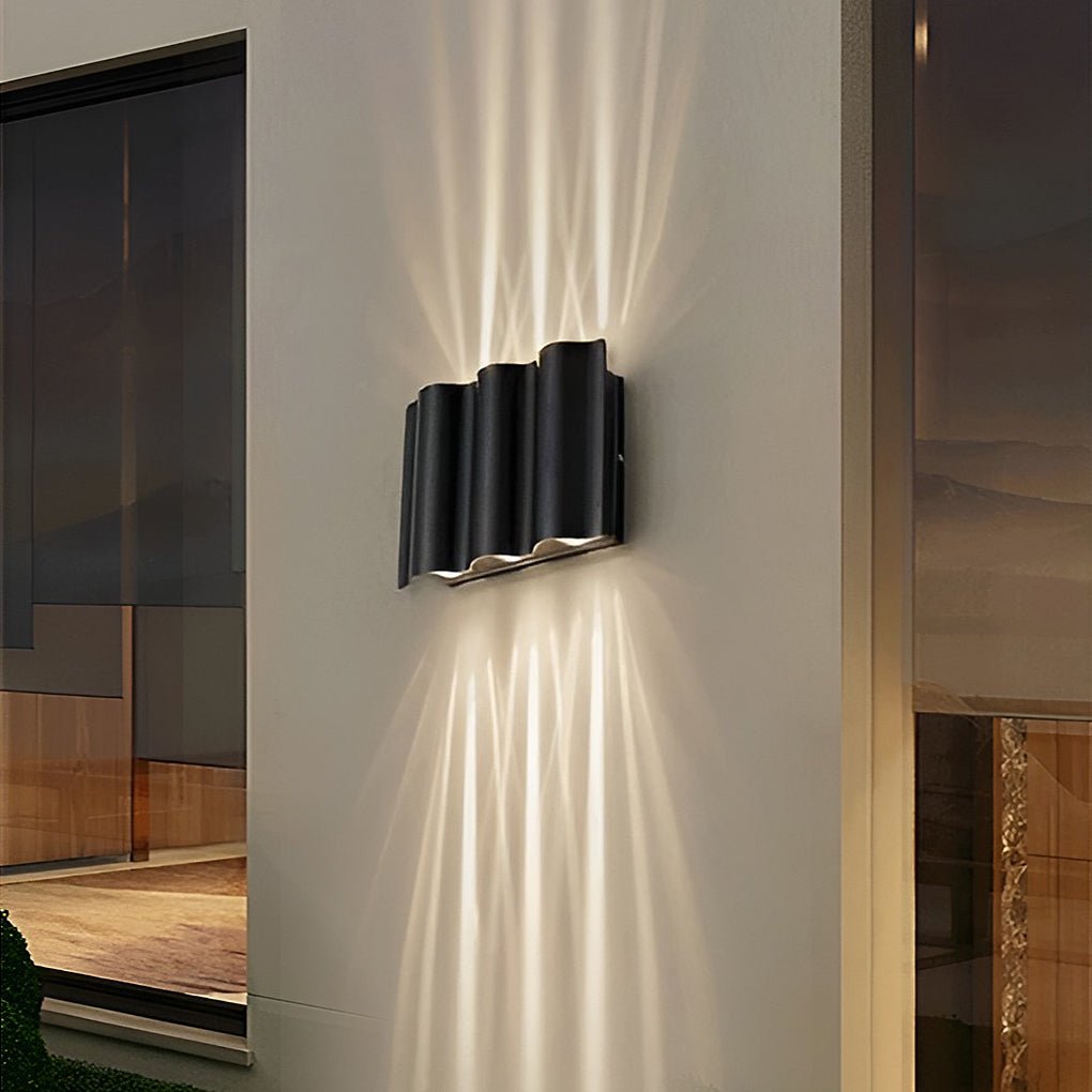 Dark Grey Outdoor LED Security Light - Cofik