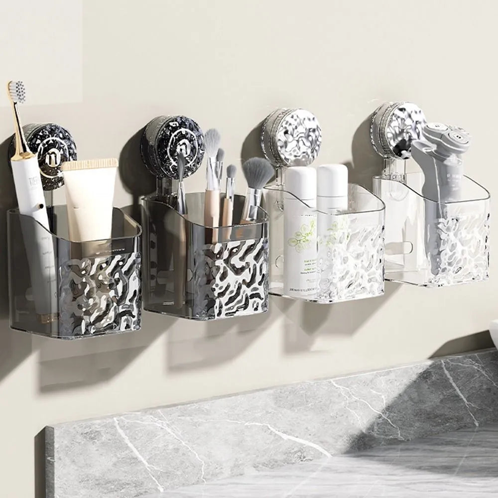 Waterproof Bathroom Shelf with Suction Cup