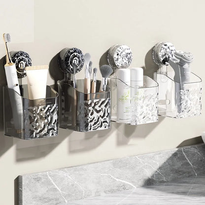 Waterproof Bathroom Shelf with Suction Cup