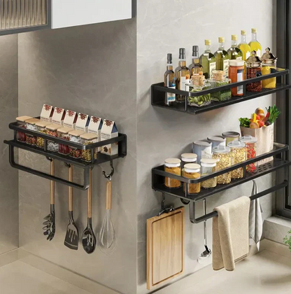 Space Saving Shelf for Kitchen or Bathroom Organizer