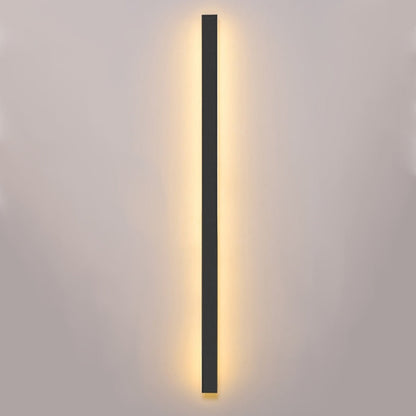 Metallic Dark Exterior LED Wall Light