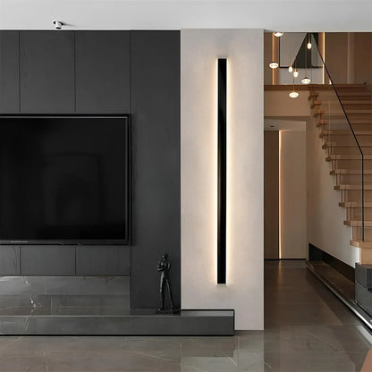 Metallic Dark Exterior LED Wall Light