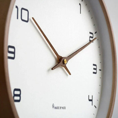 Quiet Contemporary Wall Clock Simple Style