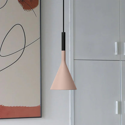 Modern Grey Concrete Pendant Light Fixture