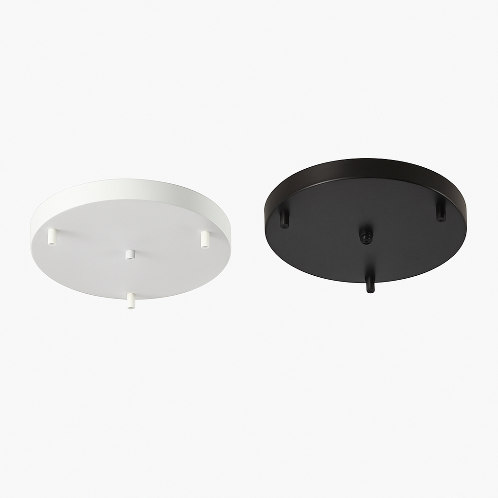 Easy Fit Ceiling Light Fitting Round Metal Bracket