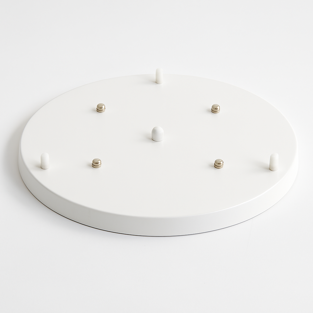Easy Fit Ceiling Light Fitting Round Metal Bracket