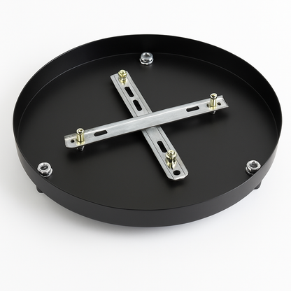 Easy Fit Ceiling Light Fitting Round Metal Bracket