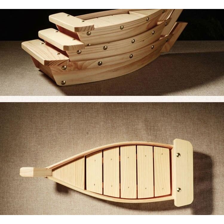 Japanese Sushi Serving Boat