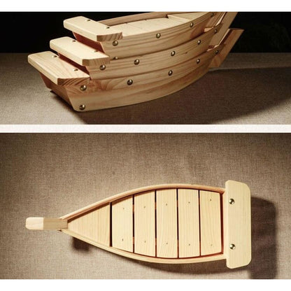 Japanese Sushi Serving Boat
