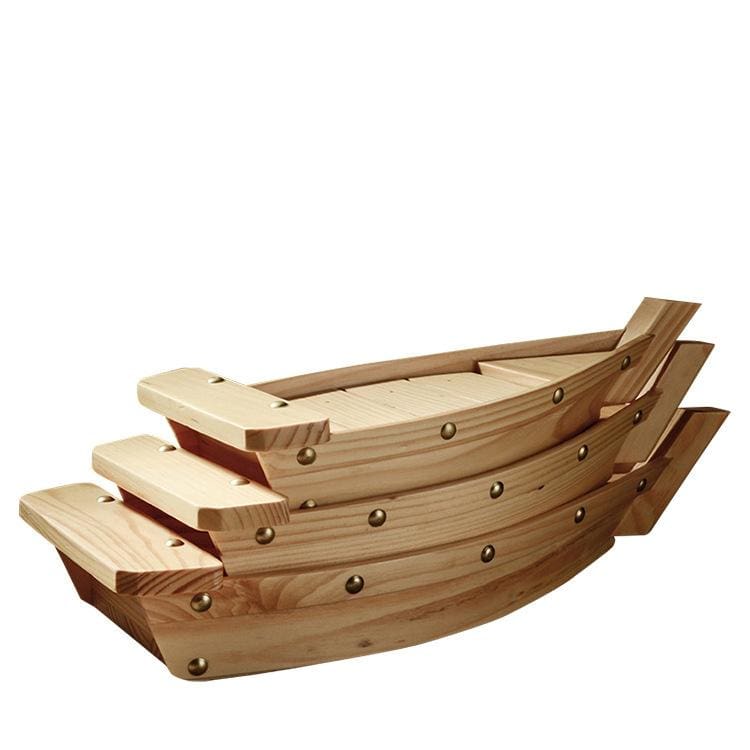 Japanese Sushi Serving Boat