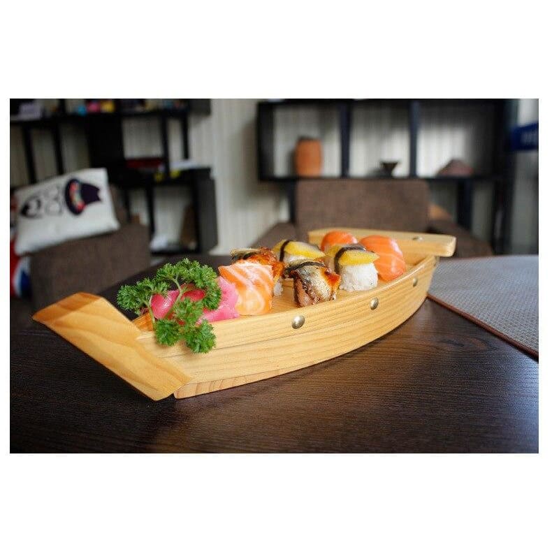 Japanese Sushi Serving Boat