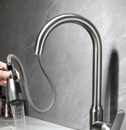 Cofik SWIFTFLOW - Sleek Hands-Free Kitchen Faucet with Sensor