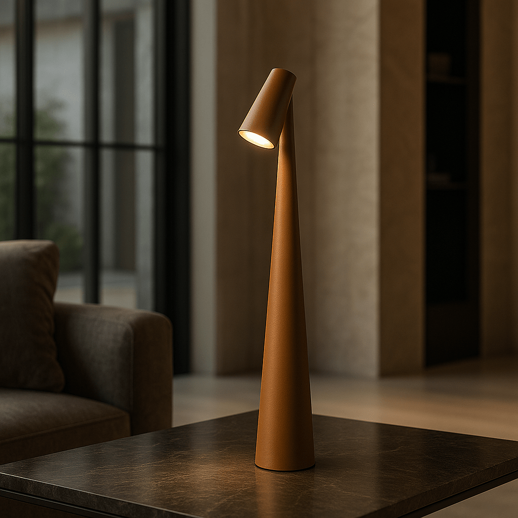 Compact Rechargeable Desk Lamp with Modern Style