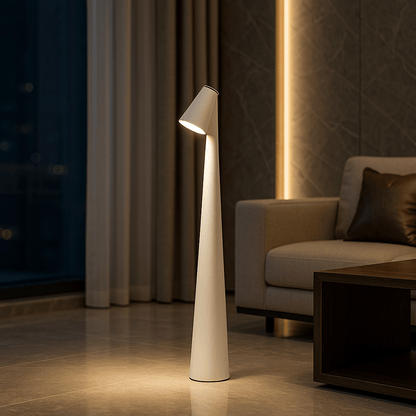 Compact Rechargeable Desk Lamp with Modern Style