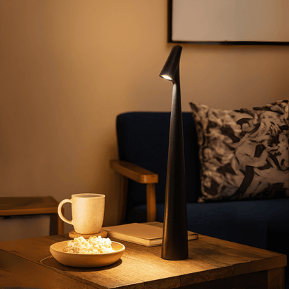 Compact Rechargeable Desk Lamp with Modern Style