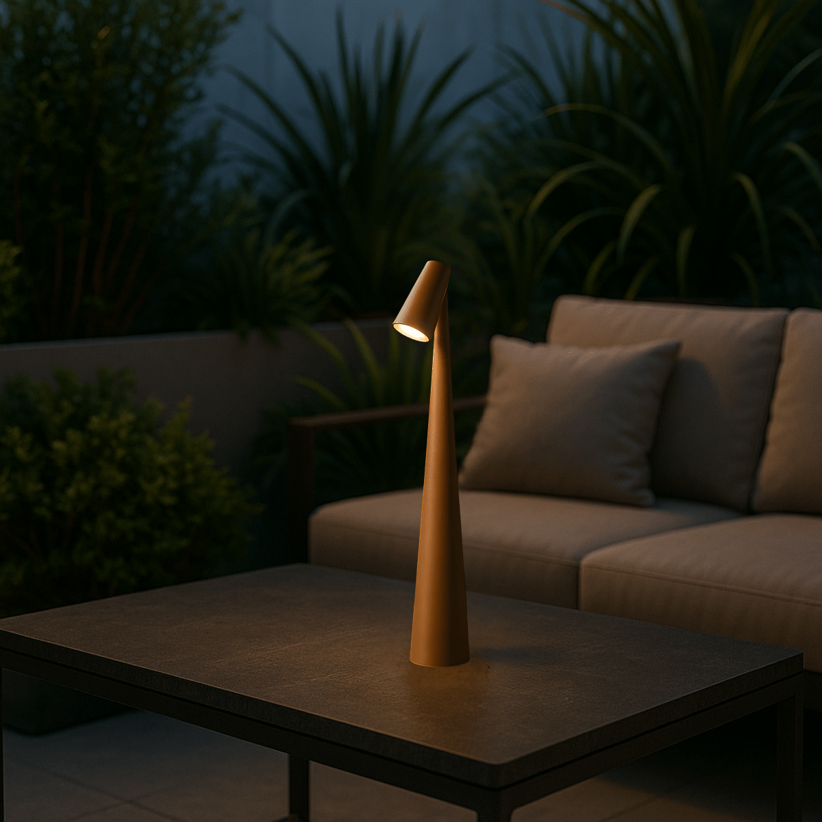 Compact Rechargeable Desk Lamp with Modern Style - Cofik