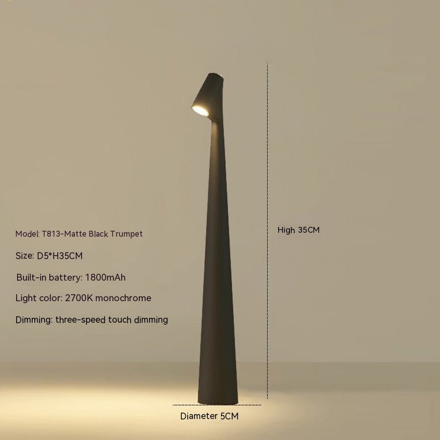 Compact Rechargeable Desk Lamp with Modern Style