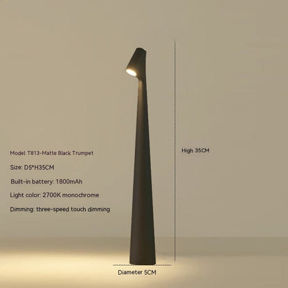 Compact Rechargeable Desk Lamp with Modern Style