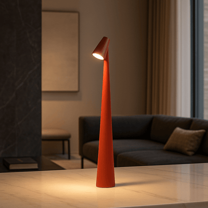 Compact Rechargeable Desk Lamp with Modern Style