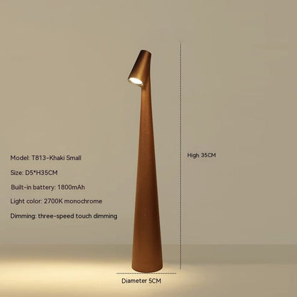 Compact Rechargeable Desk Lamp with Modern Style