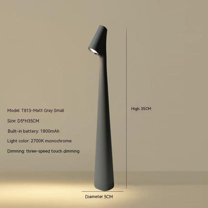 Compact Rechargeable Desk Lamp with Modern Style