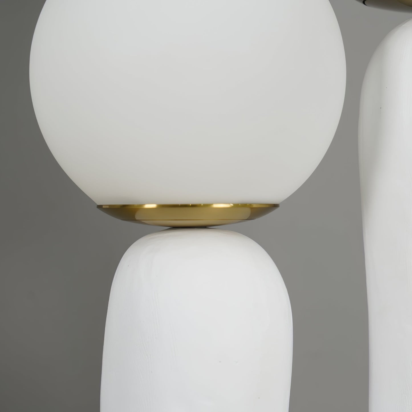 Elegant Wooden Table Light with Earthy Tone