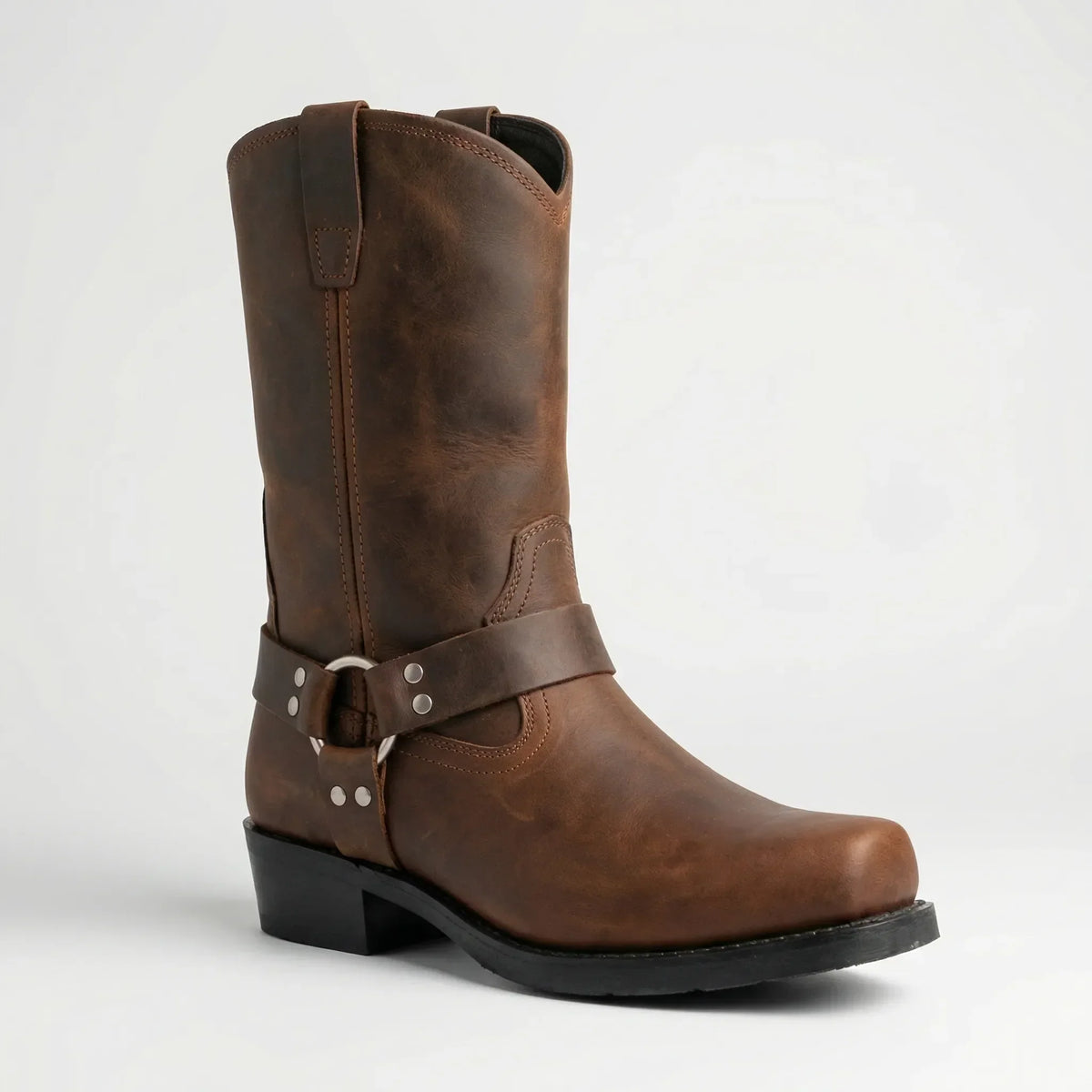 Tall Western Harness Boots