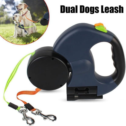 Easy Walk Double Dog Leash - Cofik