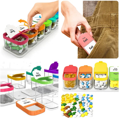 Easy 7 Day Pill Box Organizer