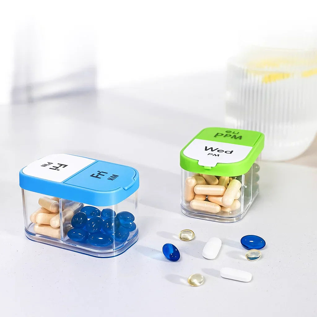 Easy 7 Day Pill Box Organizer