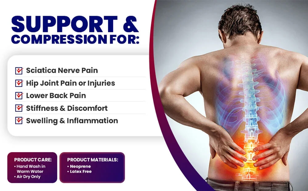 Comfort Hip Support Brace